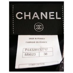 CHANEL Fall 2012 Robe De Cocktail En Dentelle Avec Boutons Gripoix Noir -ModeChic Magasin 785405 9