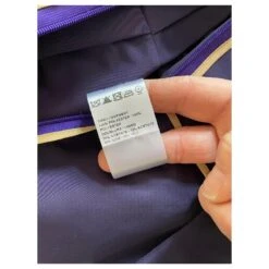 Sublime Robe «  Blue Violet » Chloé Taille 38 Polyester Et Soie Violet -ModeChic Magasin 786157 4