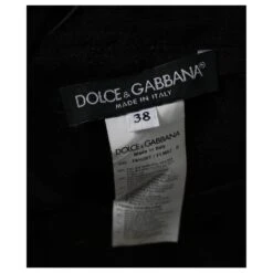 Dolce & Gabbana Robe Dentelle Noire -ModeChic Magasin 786693 4