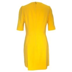 Robe Dolce & Gabbana En Viscose Jaune -ModeChic Magasin 788409 3