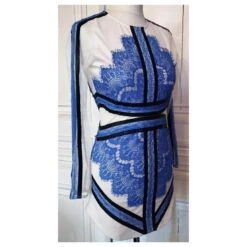 Autre Marque SHEINSIDE ROBE DRESS SOIREE TM OU 34/36 Blanc Cassé -ModeChic Magasin 791415 4