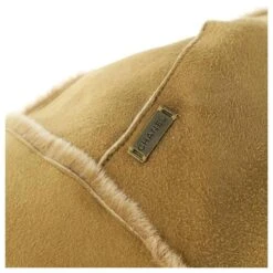 Robe En Peau De Mouton Chanel Marron Beige -ModeChic Magasin 791463 7