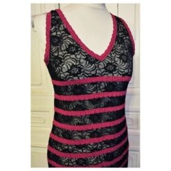 Jean Paul Gaultier GAULTIER JEAN PAUL ROBE DRESS COLLECTOR CANCAN DENTELLE SOIREE TM 38 Noir -ModeChic Magasin 794206 4