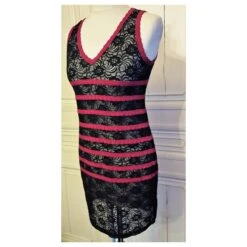 Jean Paul Gaultier GAULTIER JEAN PAUL ROBE DRESS COLLECTOR CANCAN DENTELLE SOIREE TM 38 Noir -ModeChic Magasin 794206 6