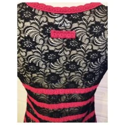 Jean Paul Gaultier GAULTIER JEAN PAUL ROBE DRESS COLLECTOR CANCAN DENTELLE SOIREE TM 38 Noir -ModeChic Magasin 794206 9
