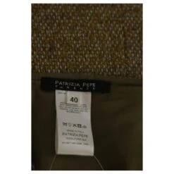 Robe Patrizia Pepe 36 Jaune -ModeChic Magasin 795122 5