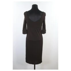 Robe Diane Von Furstenberg 38 Marron -ModeChic Magasin 795258 3