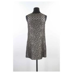 Robe Tibi 38 Argenté -ModeChic Magasin 795283 3