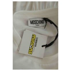 Robe Moschino 32 Blanc 11 Robe Moschino 32 Blanc -ModeChic Magasin 795343 5