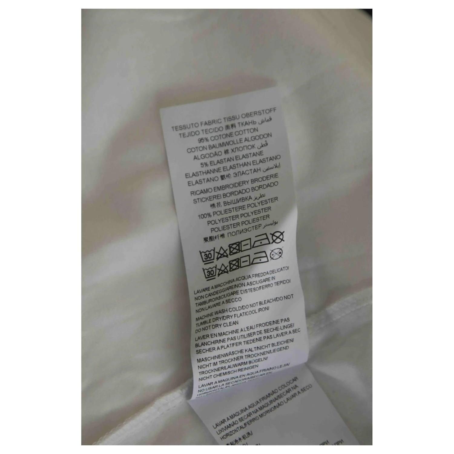 Robe Moschino 32 Blanc 7 Robe Moschino 32 Blanc – Image 7