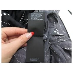 NEUF ROBE BALENCIAGA MI LONGUE ASSYMETRIQUE COL ROULE 528603 S 36 DRESS Noir -ModeChic Magasin 797150 7