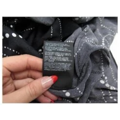 NEUF ROBE BALENCIAGA MI LONGUE ASSYMETRIQUE COL ROULE 528603 S 36 DRESS Noir -ModeChic Magasin 797150 8