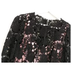 Dolce & Gabbana Robe En Dentelle Noire -ModeChic Magasin 799299 2