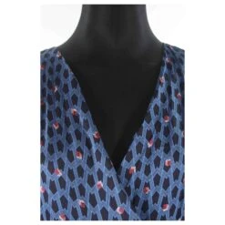 Robe Maje 38 Bleu -ModeChic Magasin 800590 4