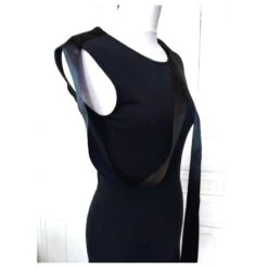 GASPARD YURKIEVICH CREATEUR ROBE COUTURE SOIREE T 38 Noir -ModeChic Magasin 801767 4