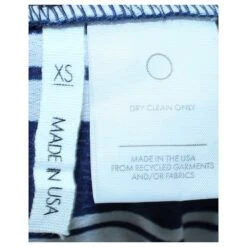 Reformation Robe D'été Longue à Rayures Blanches Et Bleues -ModeChic Magasin 804562 7