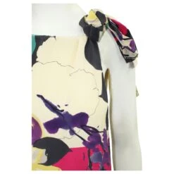 Autre Marque Robe En Soie Colorée -ModeChic Magasin 804607 5