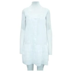 Magali Pascal Robe En Coton Blanc -ModeChic Magasin 804651 2