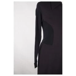 Donna Karan Robe Longue Bleue à Manches Longues Et Fermeture éclair Sur Le Devant Taille 6 13 Donna Karan Robe Longue Bleue à Manches Longues Et Fermeture éclair Sur Le Devant Taille 6 -ModeChic Magasin 804965 5