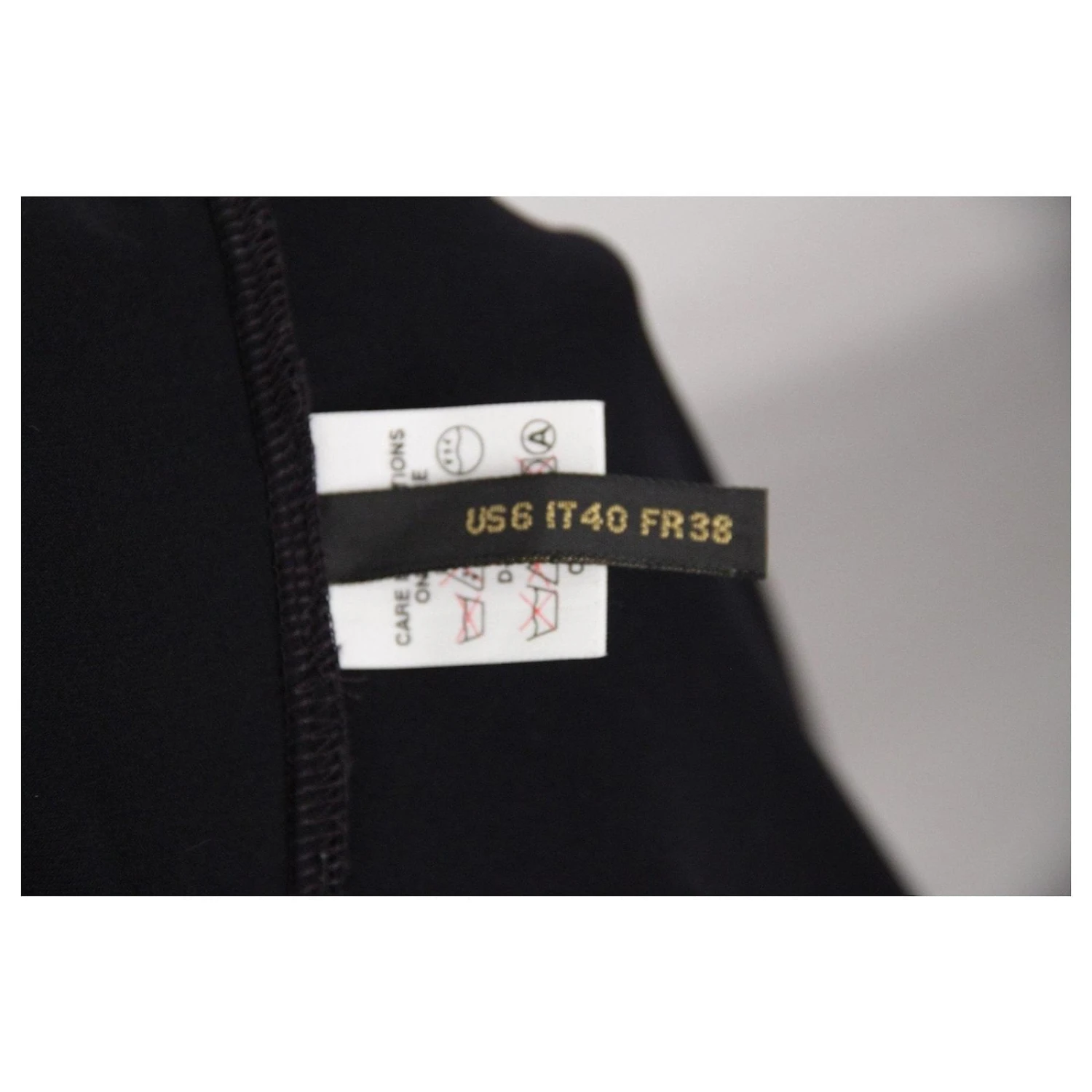 Donna Karan Robe Longue Bleue à Manches Longues Et Fermeture éclair Sur Le Devant Taille 6 6 Donna Karan Robe Longue Bleue à Manches Longues Et Fermeture éclair Sur Le Devant Taille 6 – Image 6