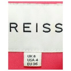 Reiss Robe Corail à Nouer à La Taille Orange -ModeChic Magasin 805142 7