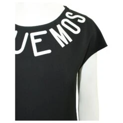 Robe Droite Noire "Moschino Boutique" -ModeChic Magasin 805219 5