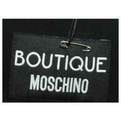 Robe Droite Noire "Moschino Boutique" -ModeChic Magasin 805219 7