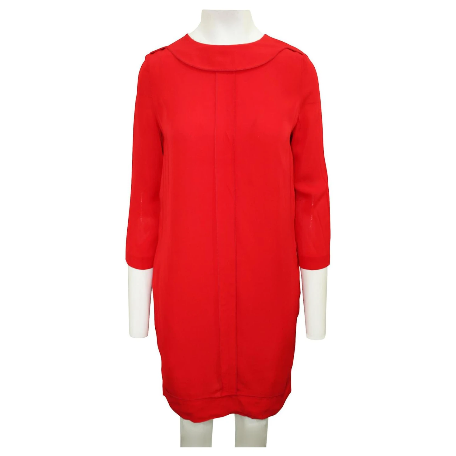 Victoria Beckham Robe Rouge 2 Victoria Beckham Robe Rouge â Image 2