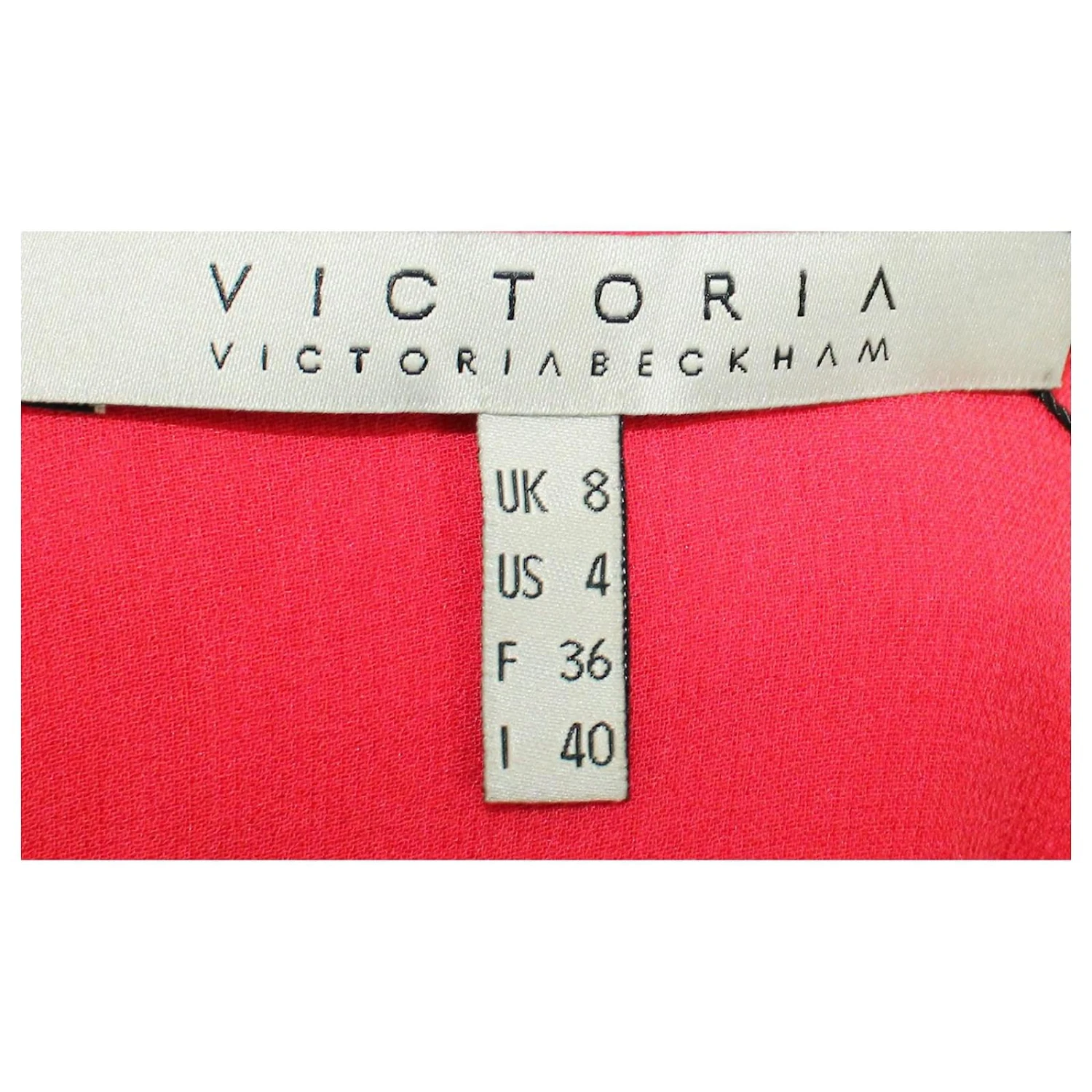 Victoria Beckham Robe Rouge 7 Victoria Beckham Robe Rouge â Image 7