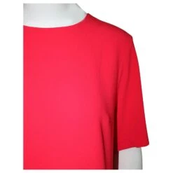 Dkny Robe Droite Rose Fluo Avec Poches -ModeChic Magasin 806493 5