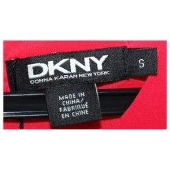 Dkny Robe Droite Rose Fluo Avec Poches -ModeChic Magasin 806493 6