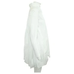 Calvin Klein Robe Chemise Oversizee Blanche -ModeChic Magasin 806532 4