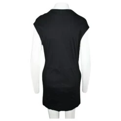 Helmut Lang Robe Courte T-shirt Noire -ModeChic Magasin 806537 3