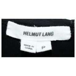 Helmut Lang Robe Courte T-shirt Noire -ModeChic Magasin 806537 6