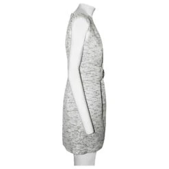 Elie Tahari Robe De Cocktail Argentée Métallisé -ModeChic Magasin 806564 4