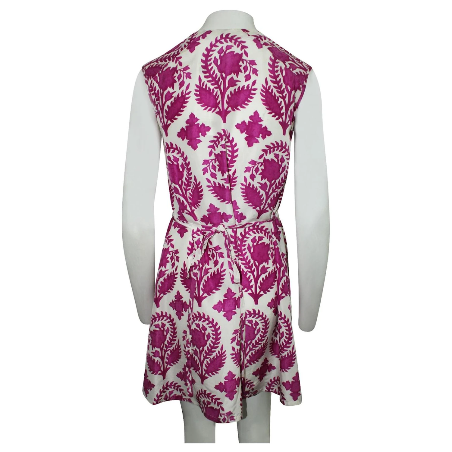Diane Von Furstenberg Robe Imprimée Fuschia Rose 3 Diane Von Furstenberg Robe Imprimée Fuschia Rose – Image 3