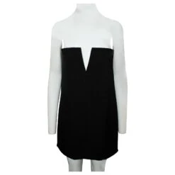 Bcbg Max Azria Mini Robe Bustier Noire -ModeChic Magasin 807239 2