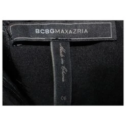 Bcbg Max Azria Mini Robe Bustier Noire -ModeChic Magasin 807239 6