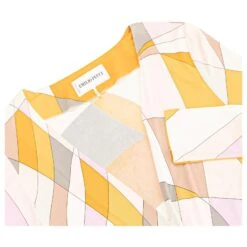 Emilio Pucci Robe Portefeuille Orange -ModeChic Magasin 807263 5