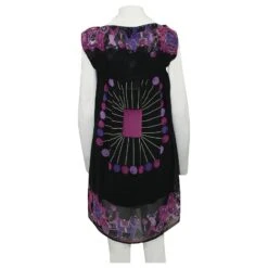 Robe Droite à Motifs Anna Sui 7 Robe Droite à Motifs Anna Sui -ModeChic Magasin 808000 3