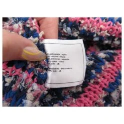 ROBE CHANEL EFFET TRICOTE P50843K06512 40 M TWEED MULTICOLORE KNIT DRESS -ModeChic Magasin 808029 4