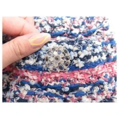 ROBE CHANEL EFFET TRICOTE P50843K06512 40 M TWEED MULTICOLORE KNIT DRESS -ModeChic Magasin 808029 7