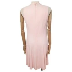 VESTE TAILLEUR + ROBE CHANEL T40 M EN TWEED ROSE PINK JACKET DRESS SUIT -ModeChic Magasin 808090 3