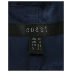 Autre Marque Robe De Soirée Longue Plissée Bleu Marine -ModeChic Magasin 808293 5