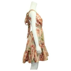 Zimmermann Robe Fleurie à Col En V Profond -ModeChic Magasin 809597 4