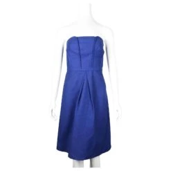 Autre Marque Robe Mi-longue Violette Sans Bretelles -ModeChic Magasin 809620 2