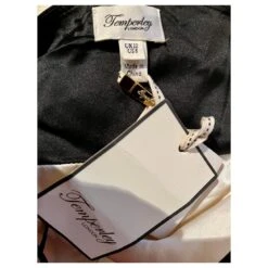 Temperley London Robe Smoking En Soie Noir Crème 11 Temperley London Robe Smoking En Soie Noir Crème -ModeChic Magasin 823487 5