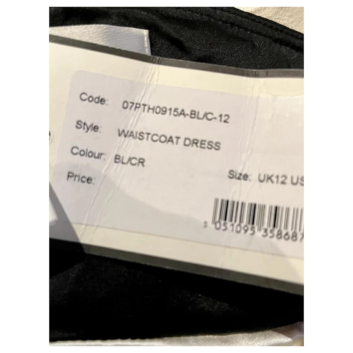 Temperley London Robe Smoking En Soie Noir Crème 7 Temperley London Robe Smoking En Soie Noir Crème – Image 7