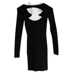 Robe Alexander Wang T Bi-Layer Body Con Noir -ModeChic Magasin 828014 3