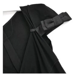 Prada AW08 Robe De Thé Noire -ModeChic Magasin 829145 3